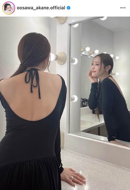 大沢あかねさんのインスタグラム（＠oosawa_akane.official）より