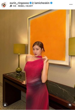 王林さんのインスタグラム（＠ourin_ringoooo）より
