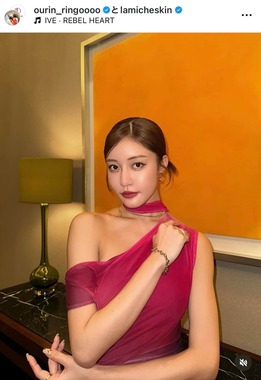 王林さんのインスタグラム（＠ourin_ringoooo）より
