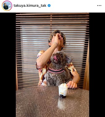 木村拓哉さんのインスタグラム（＠takuya.kimura_tak）より
