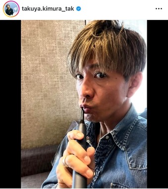 木村拓哉さんのインスタグラム（＠takuya.kimura_tak）より
