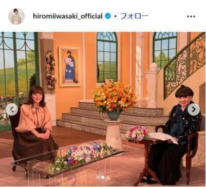 岩崎宏美さんのインスタグラム（@hiromiiwasaki_official）より