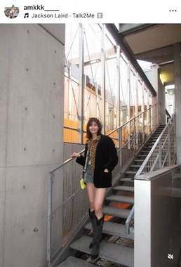 宮﨑亜美香選手のインスタグラム（＠amkkk____）より