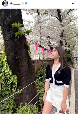 吉田鈴選手のインスタグラム（＠rin____tnk）より