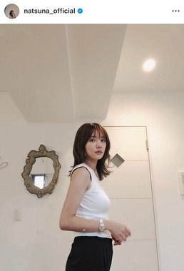 夏菜さんのインスタグラム（＠natsuna_official）より