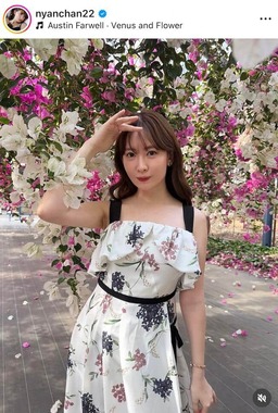 小嶋陽菜さんのインスタグラム（＠nyanchan22）