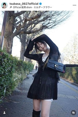 本田翼さんのインスタグラム（＠tsubasa_0627official）より