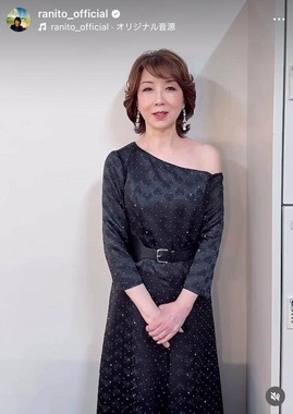 伊藤蘭さんのインスタグラム（＠ranito_official）より