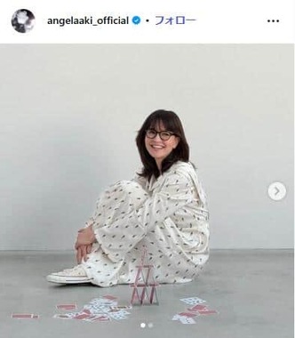 アンジェラ・アキさんのインスタグラム（＠angelaaki_official）より