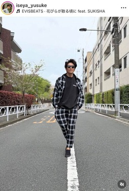 伊勢谷友介さんのインスタグラム（＠iseya_yusuke）より