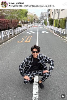 伊勢谷友介さんのインスタグラム（＠iseya_yusuke）より