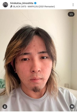 木下博勝氏のインスタグラム（＠hirokatsu_kinoshita）より