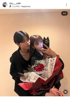 りゅうさきのインスタグラム（＠ryu____saki）より