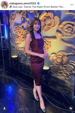 中川安奈さんのインスタグラム（＠nakagawa.anna1022）より