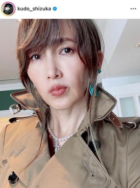 工藤静香さんのインスタグラム（＠kudo_shizuka）より