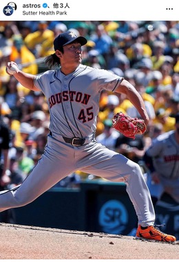 今井達也投手（球団インスタグラムより）