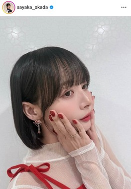 岡田紗佳さんのインスタグラム（＠sayaka_okada）より