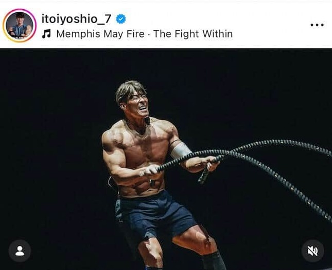 糸井嘉男さんのインスタグラム（＠itoiyoshio_7）より