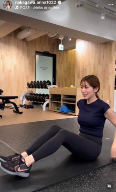 中川安奈さんのインスタグラム（＠nakagawa.anna1022）より