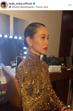 戸田恵梨香さんのインスタグラム（＠toda_erika.official）より