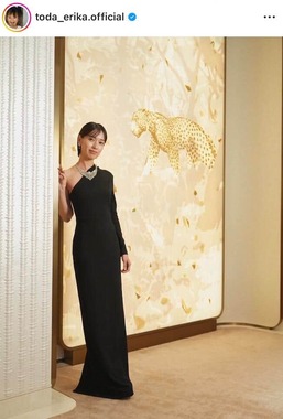 戸田恵梨香さんのインスタグラム（＠toda_erika.official）より