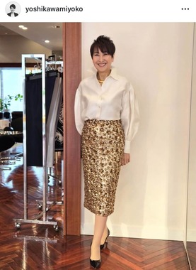 吉川美代子さんのインスタグラム（＠yoshikawamiyoko）より
