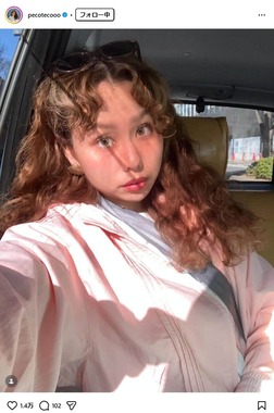 pecoさんのインスタグラム（pecotecooo）より