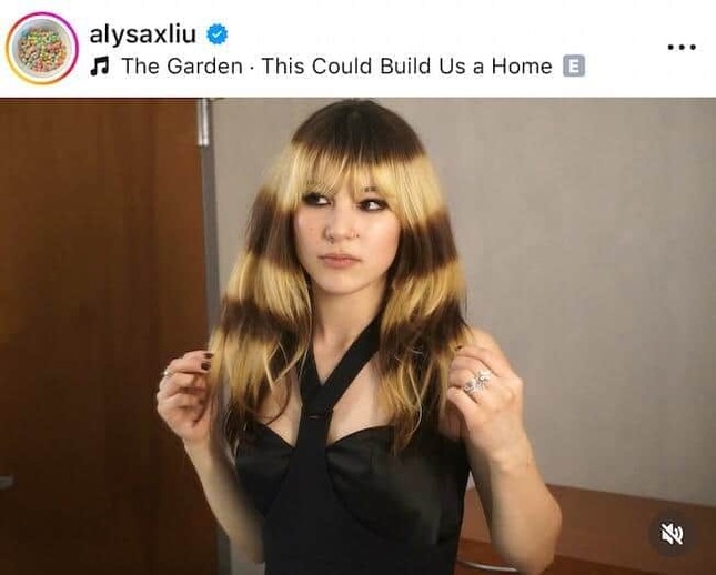 アリサ・リュウ選手のインスタグラム（＠alysaxliu）より