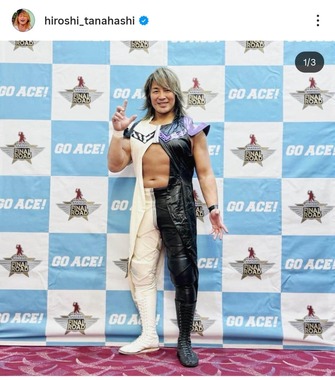 棚橋弘至さんのインスタグラム（＠hiroshi_tanahashi）より