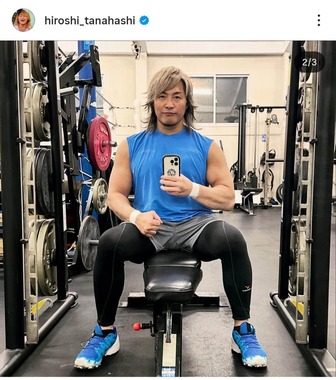 棚橋弘至さんのインスタグラム（＠hiroshi_tanahashi）より