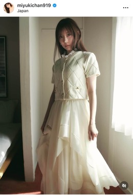 渡辺美優紀さんのインスタグラム（＠miyukichan919）より