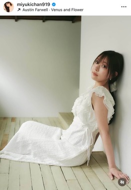 渡辺美優紀さんのインスタグラム（＠miyukichan919）より