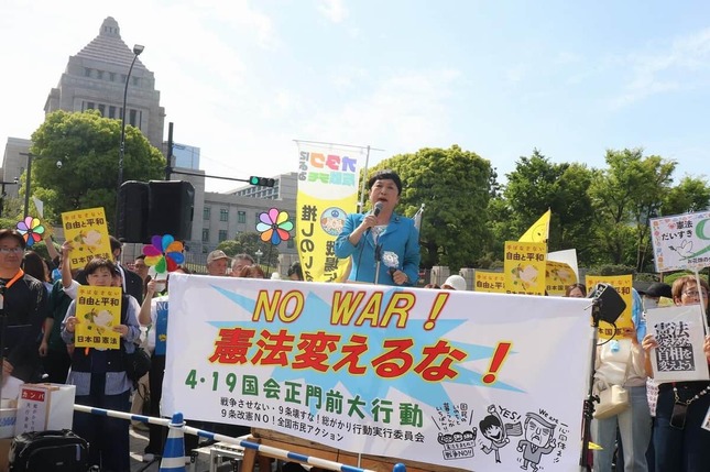 社民党党首・福島みずほ氏