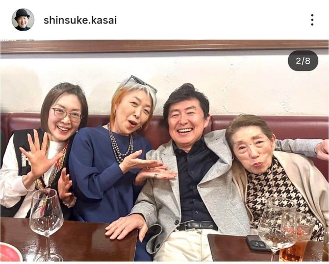 笠井信輔さんのインスタグラム（＠shinsuke.kasai）より