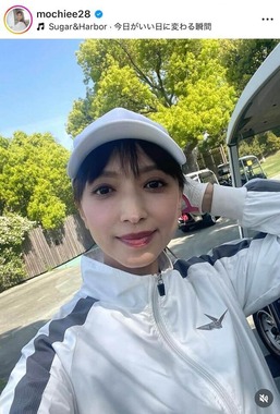望月理恵さんのインスタグラム（＠mochiee28）より