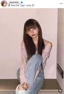 渡辺リサさんのインスタグラム（＠_lisa1431_）より