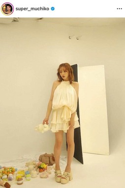 てんちむさんのインスタグラム（＠super_muchiko）より