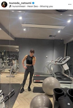 角田夏実さんのインスタグラム（＠tsunoda_natsumi）より