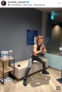 角田夏実さんのインスタグラム（＠tsunoda_natsumi）より