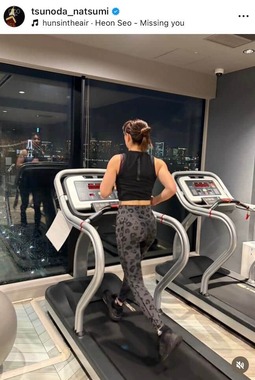 角田夏実さんのインスタグラム（＠tsunoda_natsumi）より