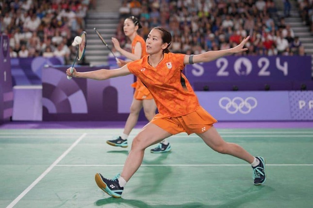 パリ五輪で活躍した松山奈未選手（写真：AP/アフロ）