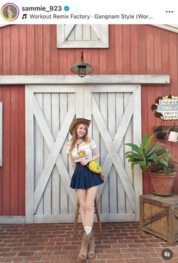 サミーさんのインスタグラム（＠sammie_923）より