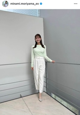 森山みなみさんのインスタグラム（＠minami.moriyama_ex）より
