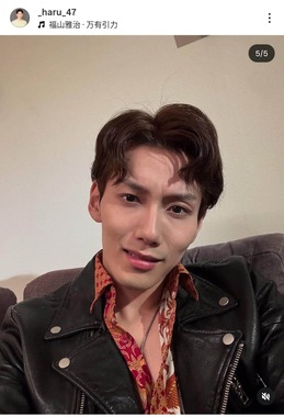 階晴紀さんのインスタグラム（＠_haru_47）より