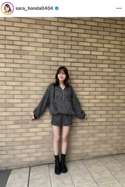 本田紗来さんのインスタグラム（＠sara_honda0404）より