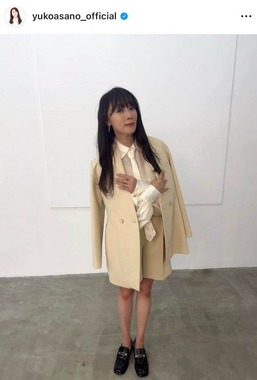 浅野ゆう子さんのインスタグラム（＠yukoasano_official）より