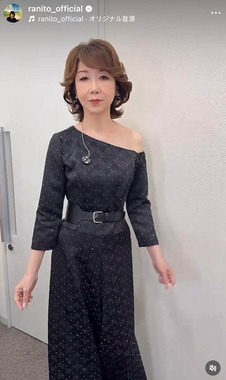 伊藤蘭さんのインスタグラム（＠ranito_official）より