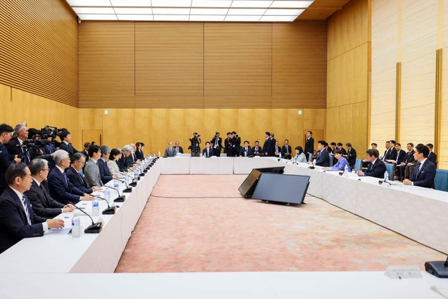 有識者会議では安保3文書改訂に向けた議論が進む（写真は高市早苗首相のXから）
