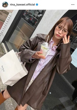 川栄李奈さんのインスタグラム（＠rina_kawaei.official）より
