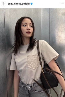 広瀬すずさんのインスタグラム（＠suzu.hirose.official）より